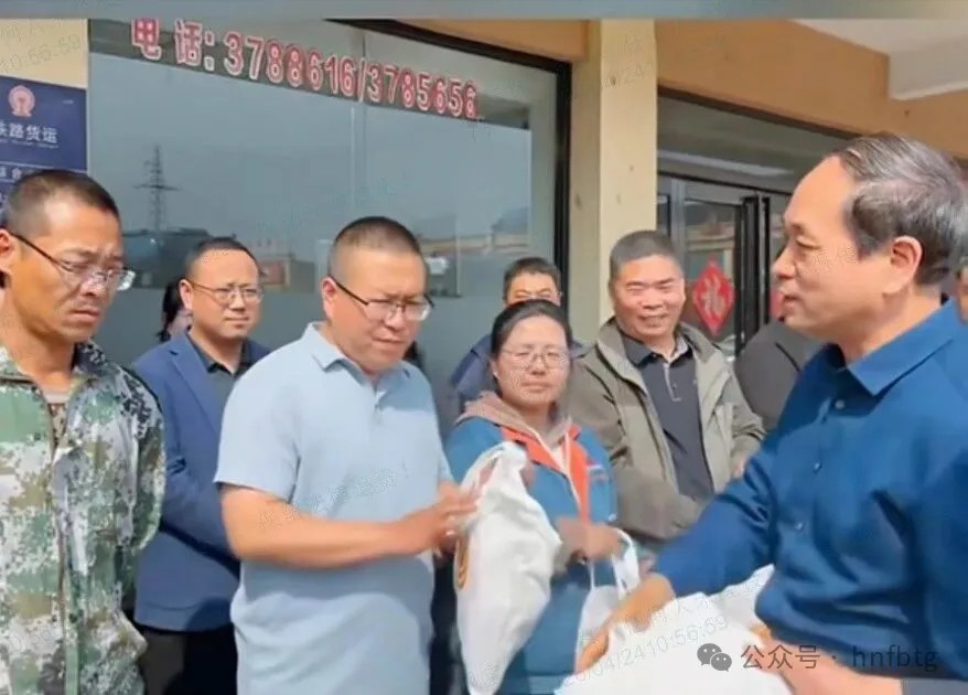 栗强云到凤宝物流园走访慰问货运司机